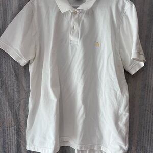 Brooks Brothers White Polo Shirt
